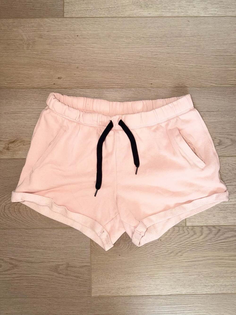 Victoria's Secret Peach Fleece Pink Shorts